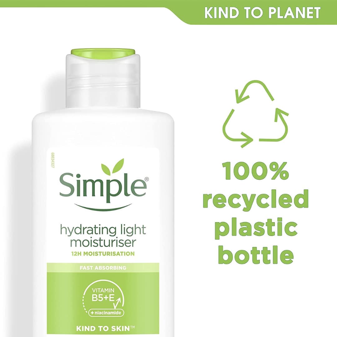 Simple Skincare Hydrating Light Moisturiser 125ml - Image 4