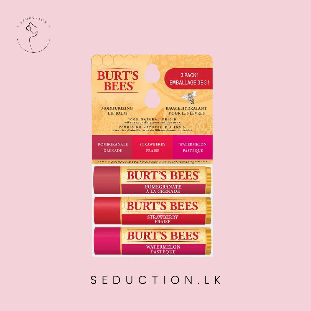 Burt’s Bees 3 Pack! Moisturizing Lip Balm