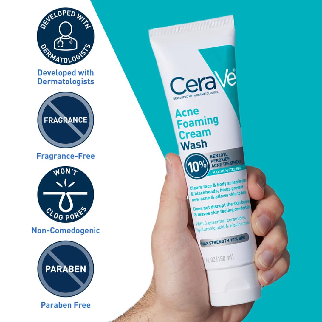 Cerave Acne Foaming Cream Cleanser 150ml