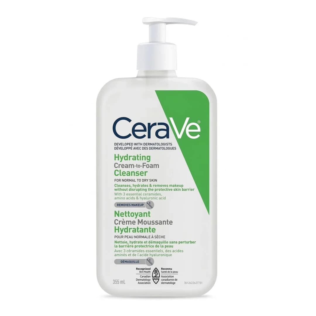 Cerave Hydrating Cream to Foam Cleanser 355ml