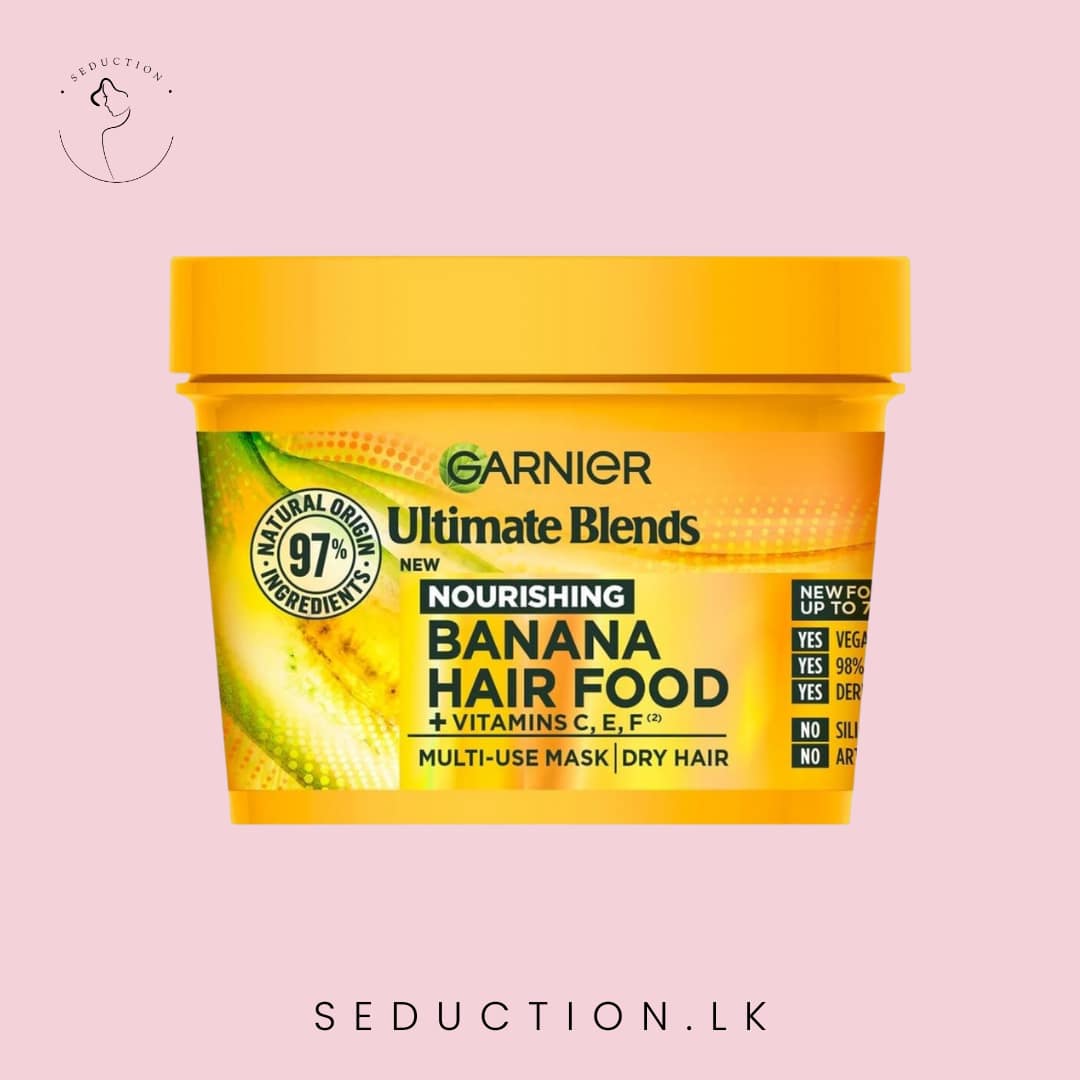 Garnier Ultimate Blends Banana & Shea Butter Supercharged Hair Food Mask 400ml