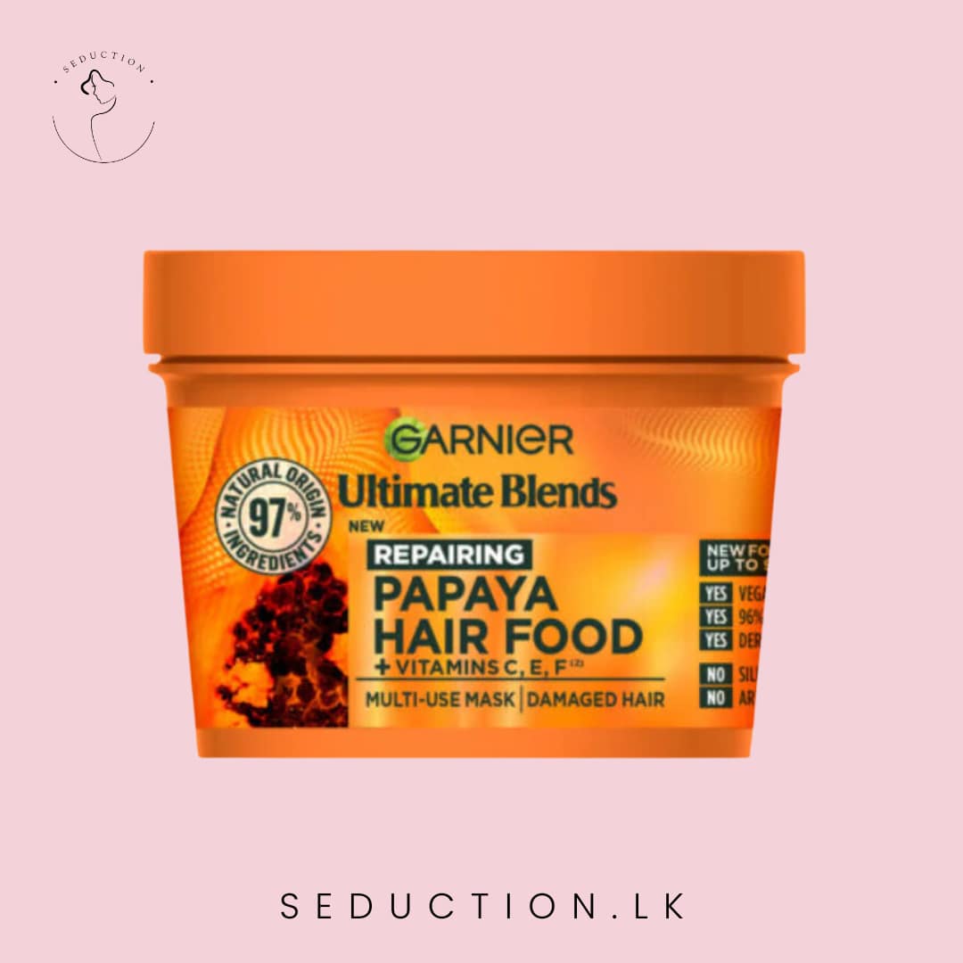 Garnier Ultimate Blends Papaya Hair & Amla Supercharged Hair Food Mask 400ml