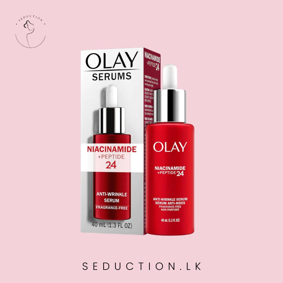 Olay Serums Niacinamide + Peptide 24 Max 2X Peptides Anti Wrinkle Serum Fragrance Free 40ml