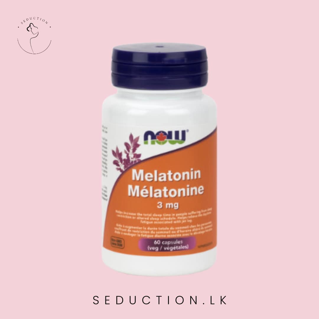Now Melatonin 3mg 60 Capsules