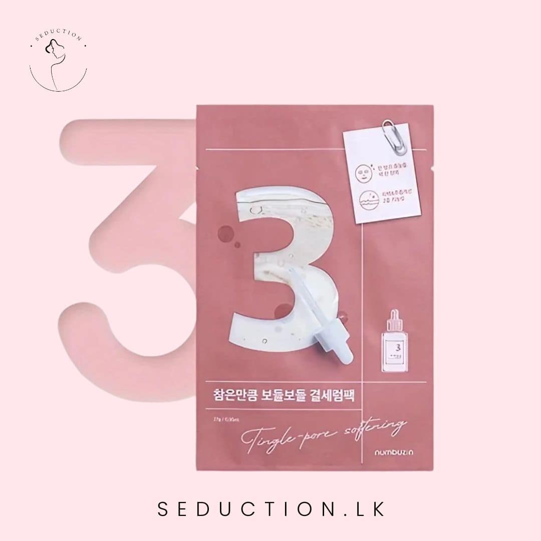 Numbuzin No.3 Tingle-Pore Softening Sheet Mask (27G*4Ea)