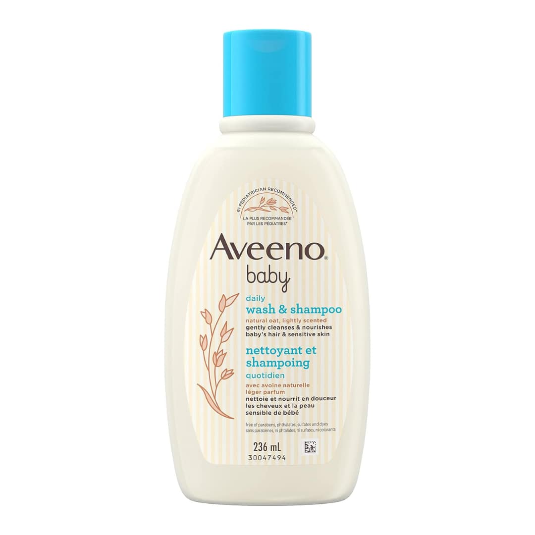 Aveeno Baby Daily Wash and Shampoo 236ml