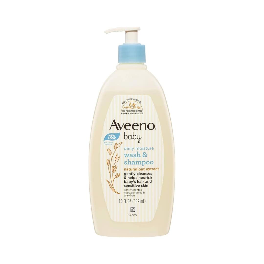Aveeno Baby Daily Wash and Shampoo 532ml