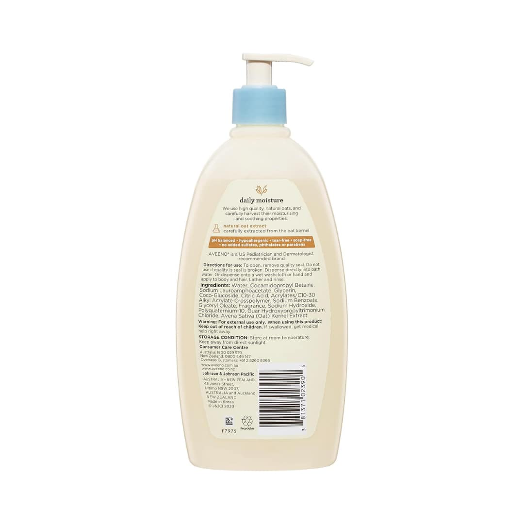 Aveeno Baby Daily Wash and Shampoo 532ml