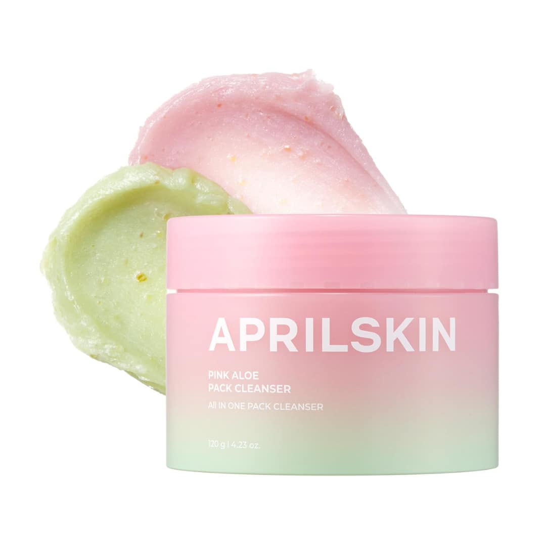 Aprilskin Pink Aloe Pack Cleanser 120g