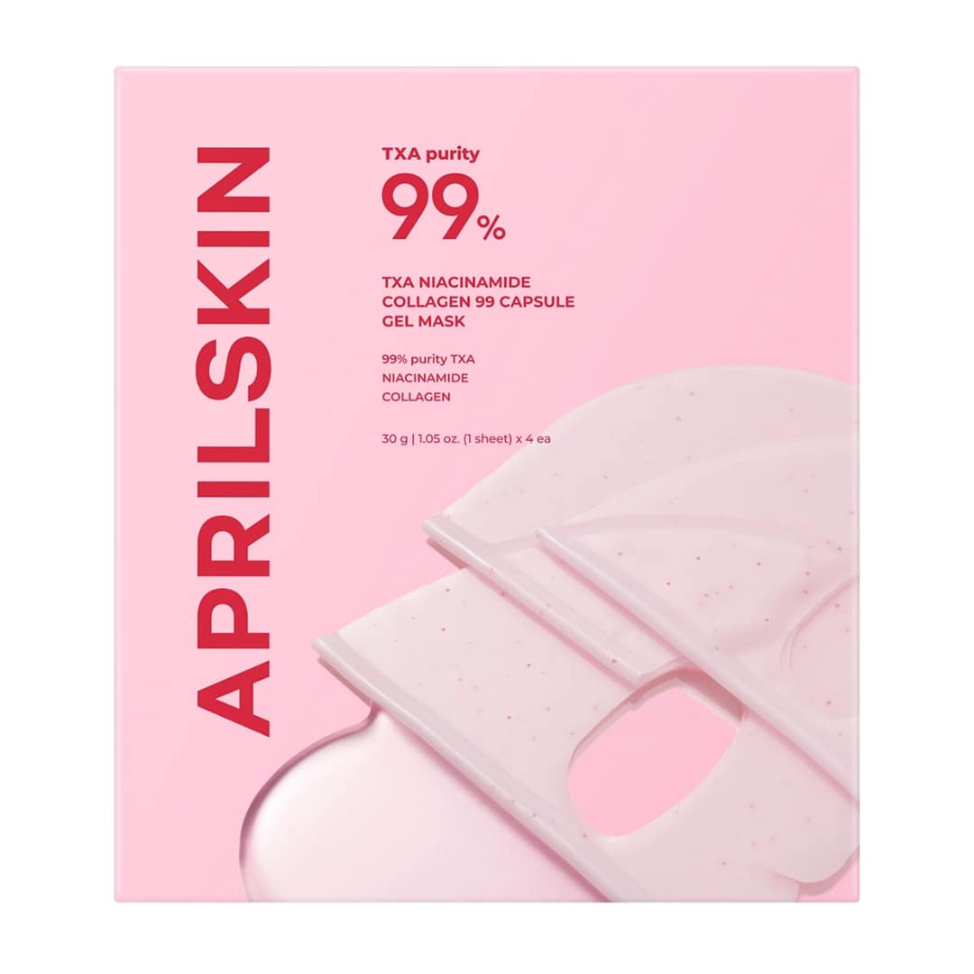Aprilskin Txa Niacinamide Collagen 99 Capsule Gel Mask (30g*4ea)