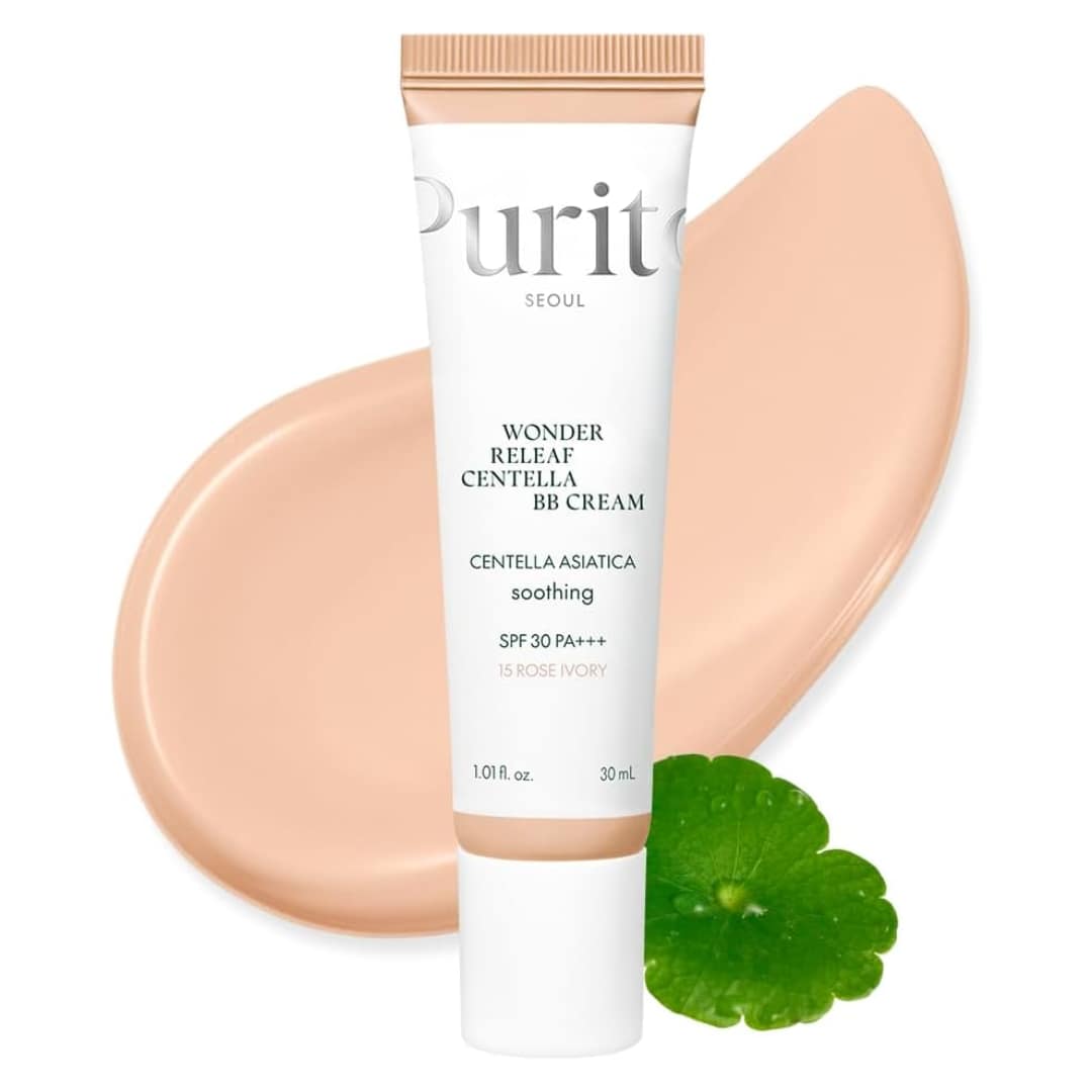 Purito Seoul Wonder Releaf Centella Bb Cream #15 Rose Ivory Spf 30 Pa+++ 30ml