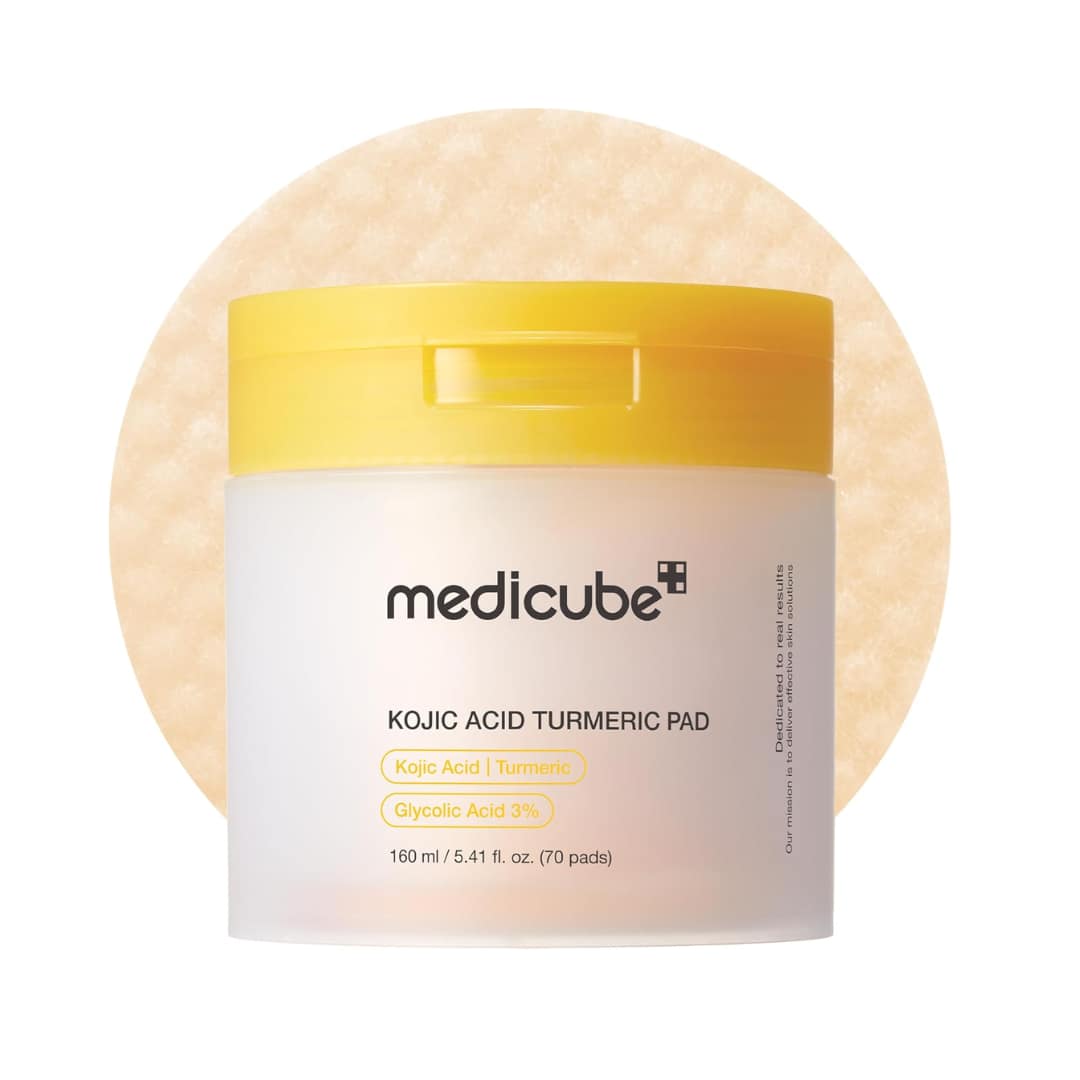 Medicube Kojic Acid Turmeric Pad 70 pads 160ml