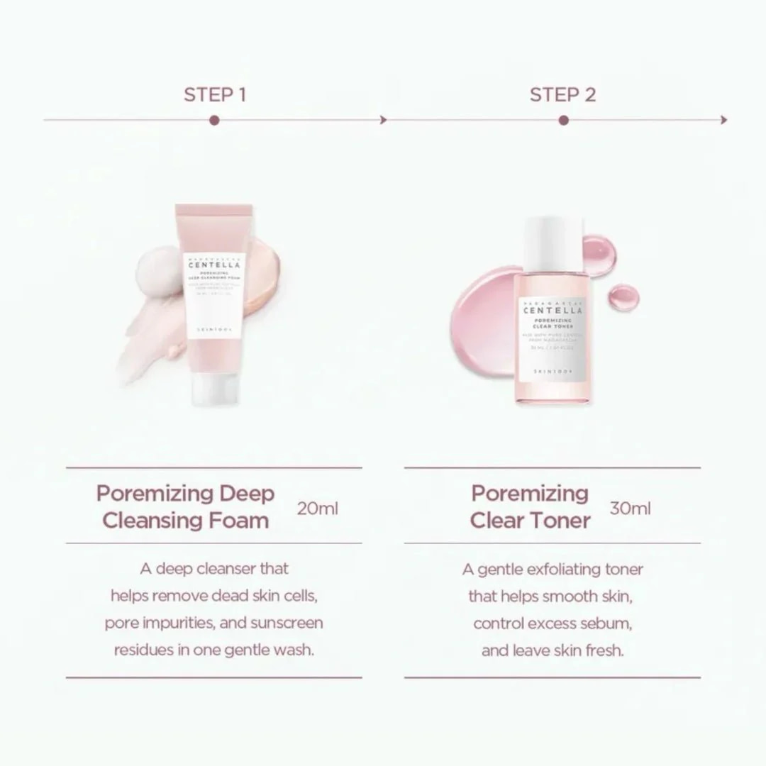 Skin 1004 Madagascar Centella Poremizing Travel Kit