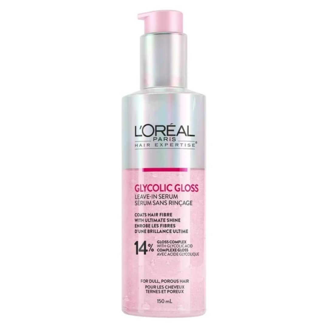 Loreal Hair Expertise Glycolic Gloss Leave In Serum 150ml