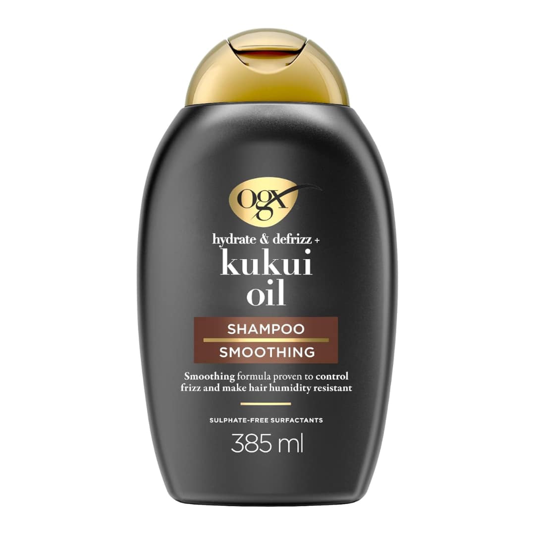 OGX Hydrate & Defrizz with Kukui Oil Smoothing Shampoo 385ml
