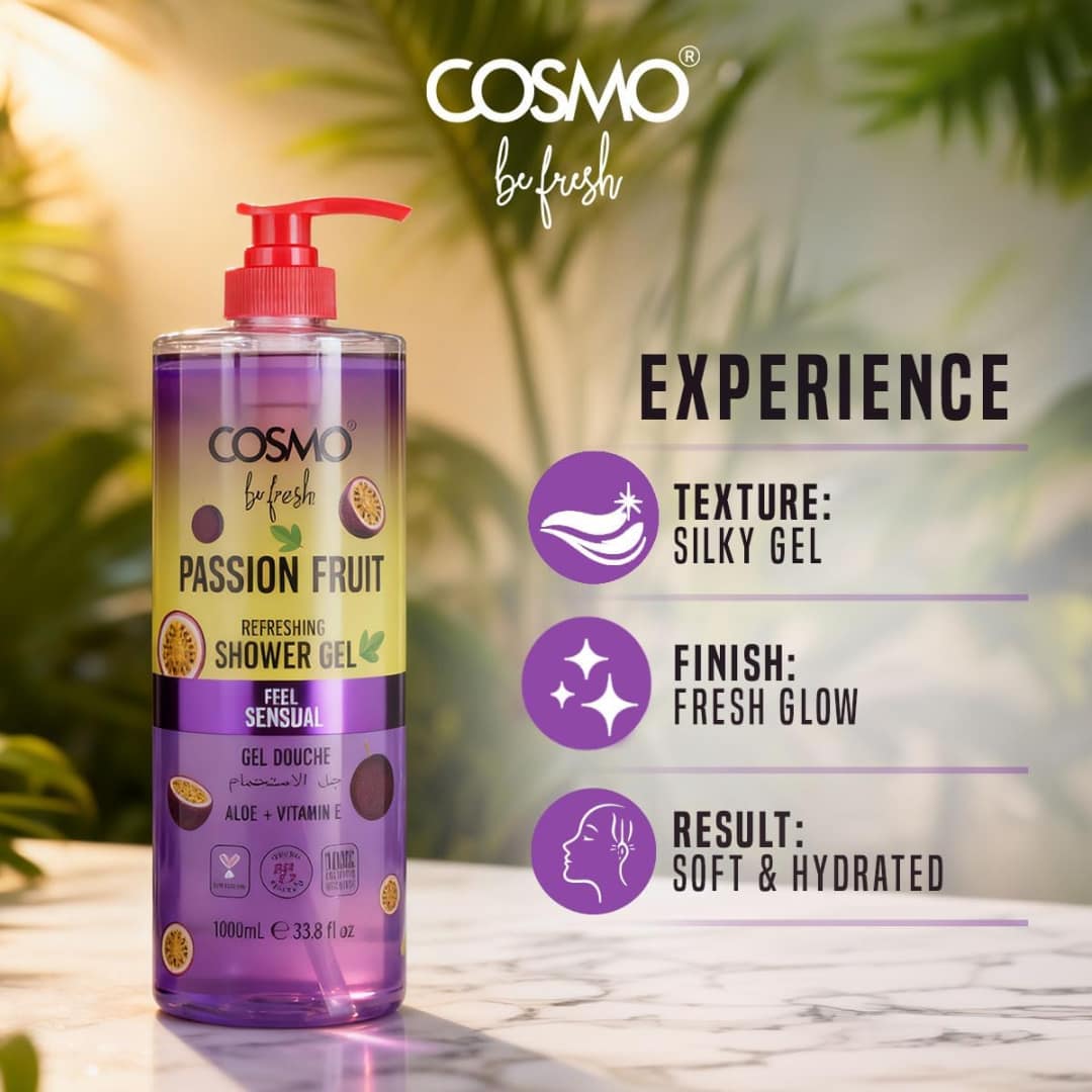 Cosmo Befresh Passion Fruit Shower Gel 1000 ml