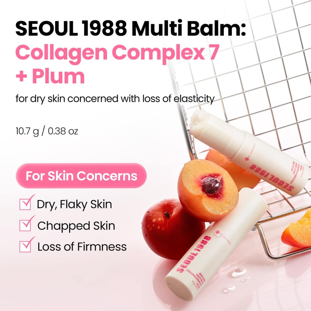 K-Secret Seoul 1988 Multi Balm Collagen Complex 7 + Plum 30ml