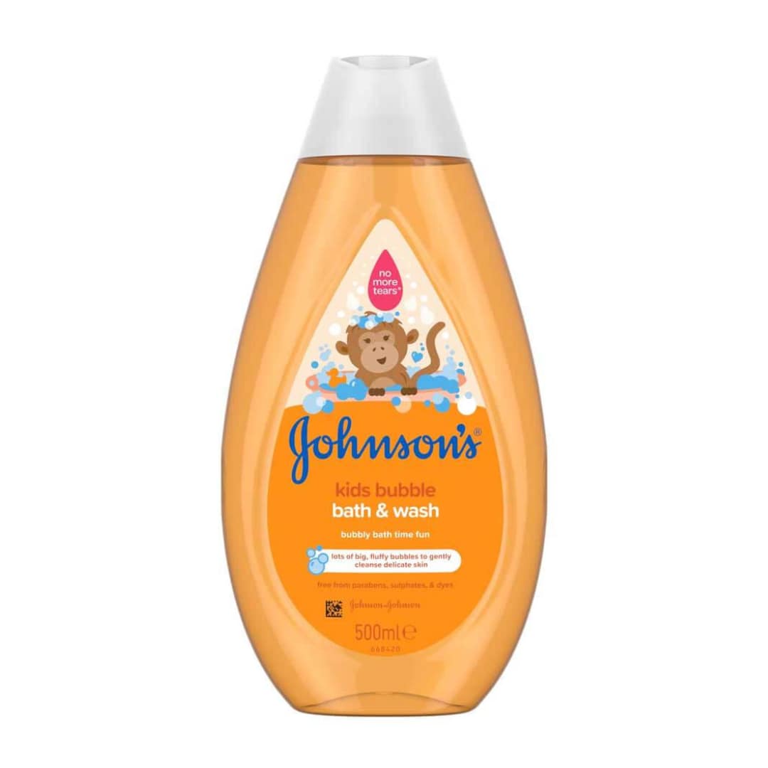Johnsons Kids Bubble Bath & Shower Gel 500ml
