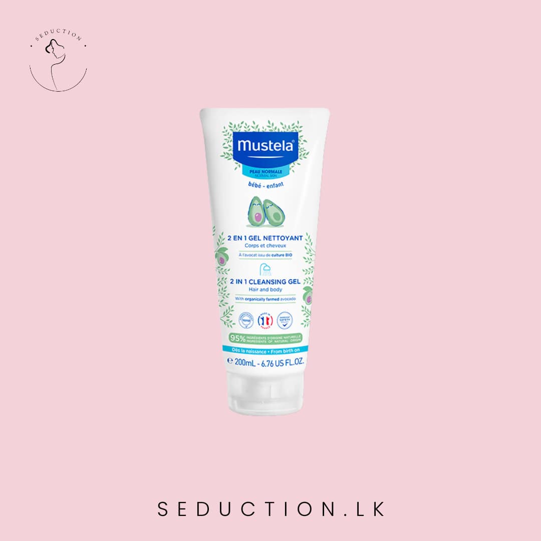 Mustela 2 in 1 Cleansing Gel Hair and Body 200ml