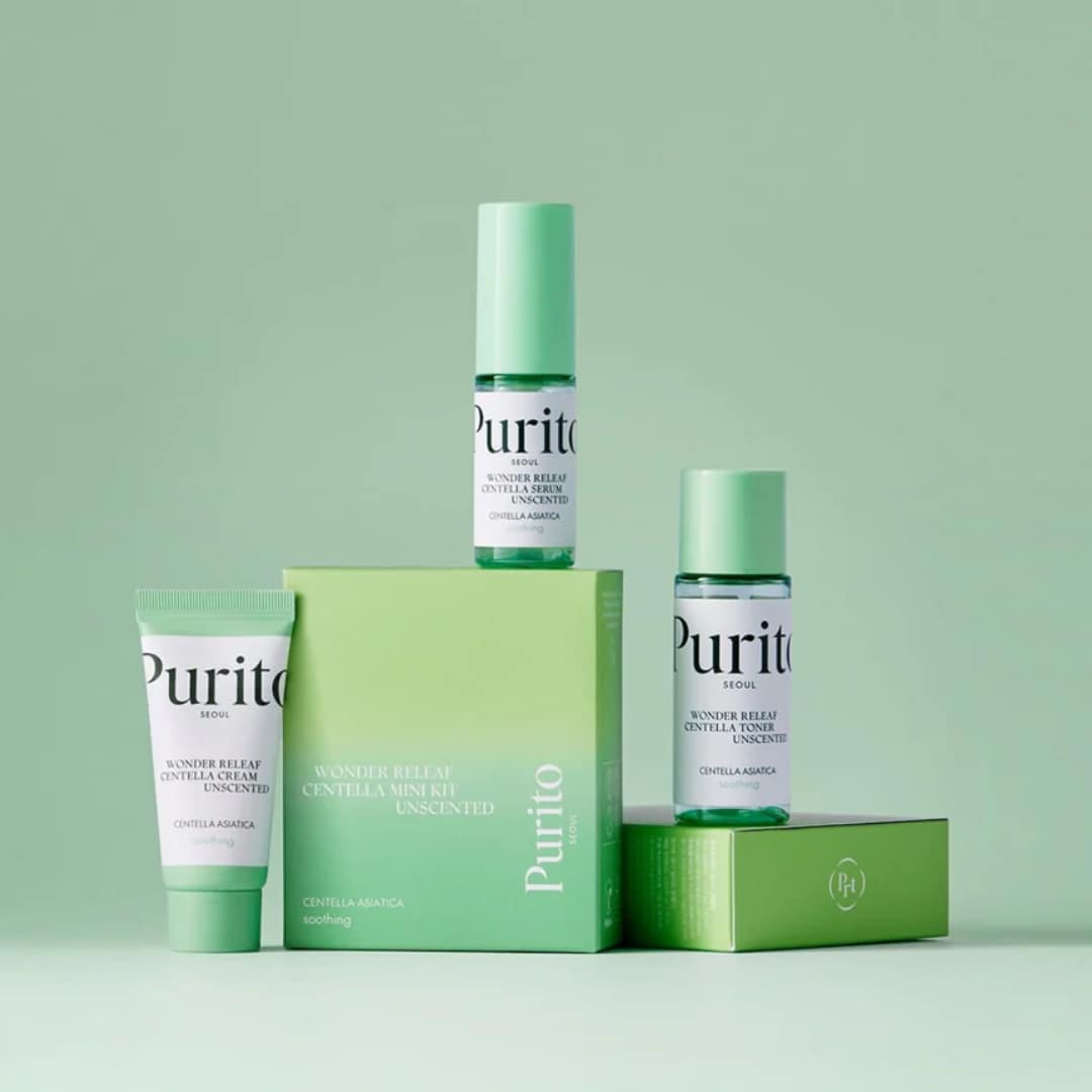 Purito Seoul Wonder Releaf Centella Mini Kit Unscented 60ml