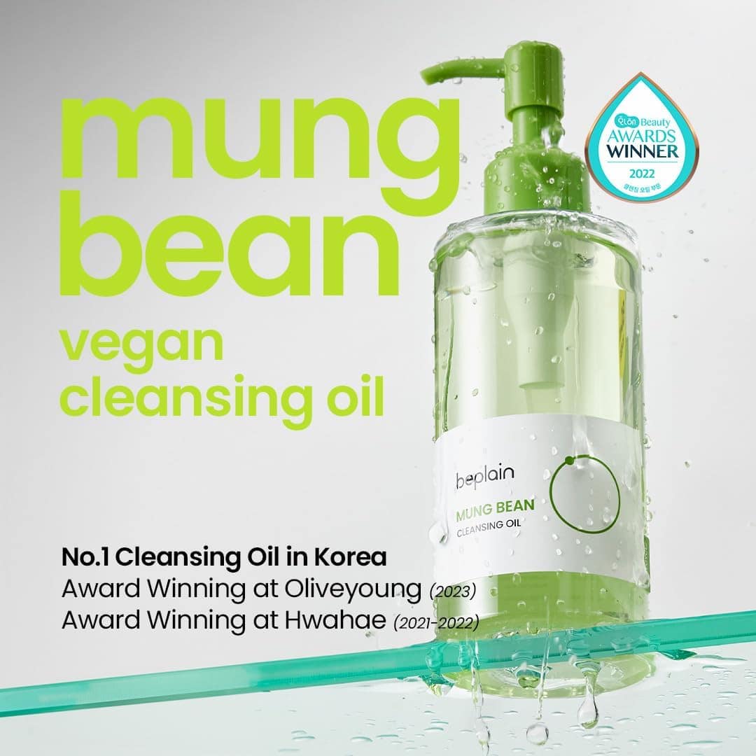 Beplain Mung Bean Cleansing Oil 200ml