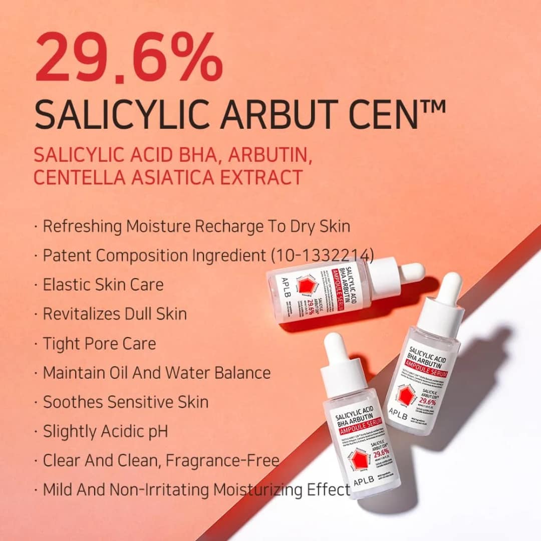 Aplb Salicylic Acid Bha Arbutin Ampoule Serum 40ml