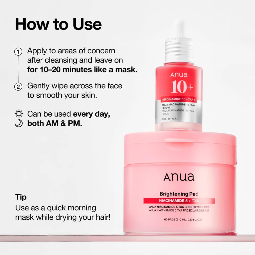 Anua Niacinamide 5 Txa Brightening Pad (60ea)210ml