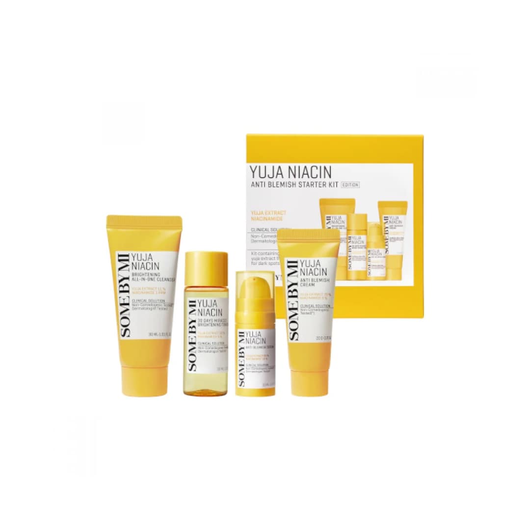 Some By Mi Yuja Niacin Brightening Starter Kit (30ml+30ml+10ml+20ml)
