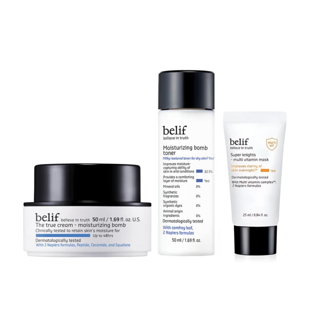 Belif Moisturizing Bomb Trial Kit