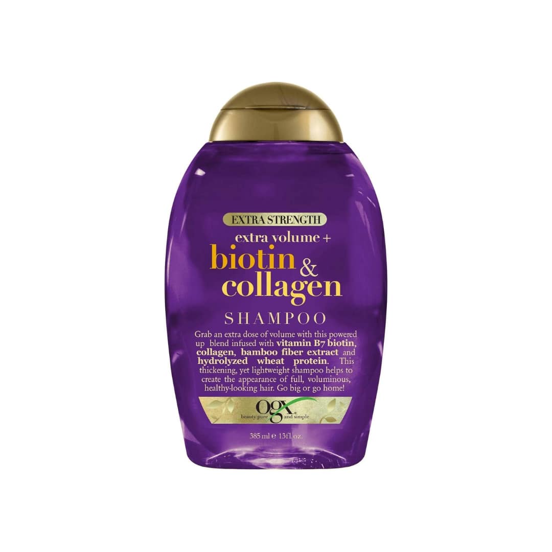 Ogx Thick and Full + Biotin and Collagen Shampoo 385ml
