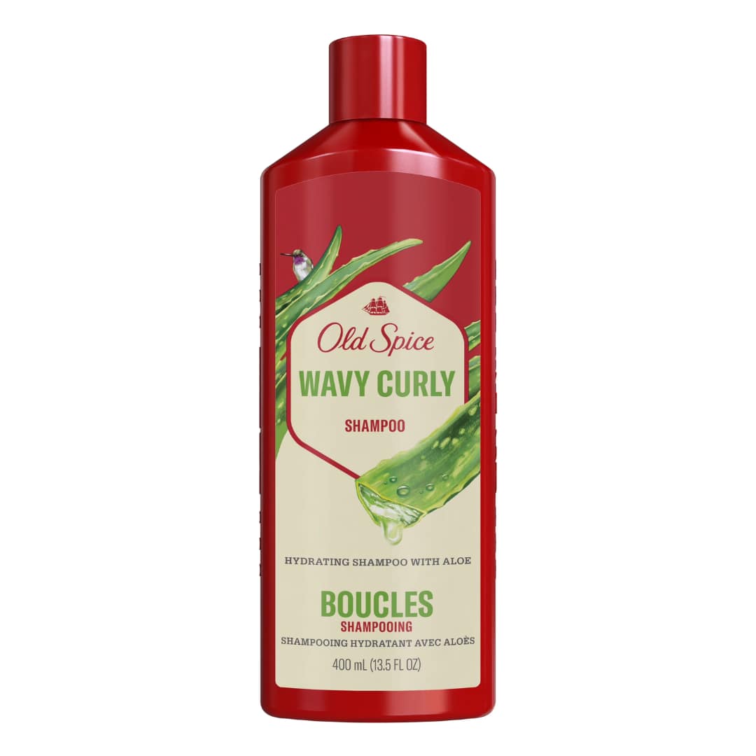 Old Spice Wavy Curly Shampoo with Aloe & Avocado Oil 400ml