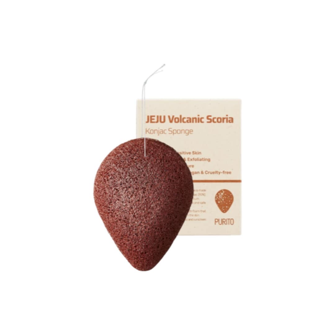 Purito Seoul Jeju Volcanic Scoria Konjac Sponge 7g
