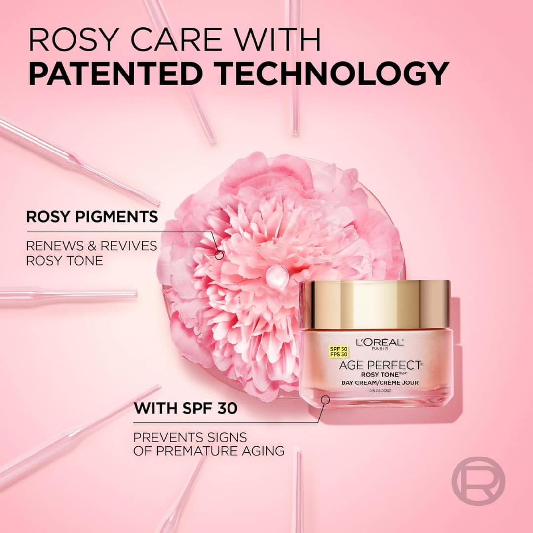 Loreal Age Perfect Rosy Tone Day Cream SPF 30 50ml