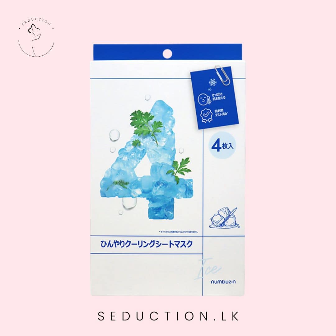 Numbuzin No.4 Icy Soothing Sheet Mask (27G*4Ea)