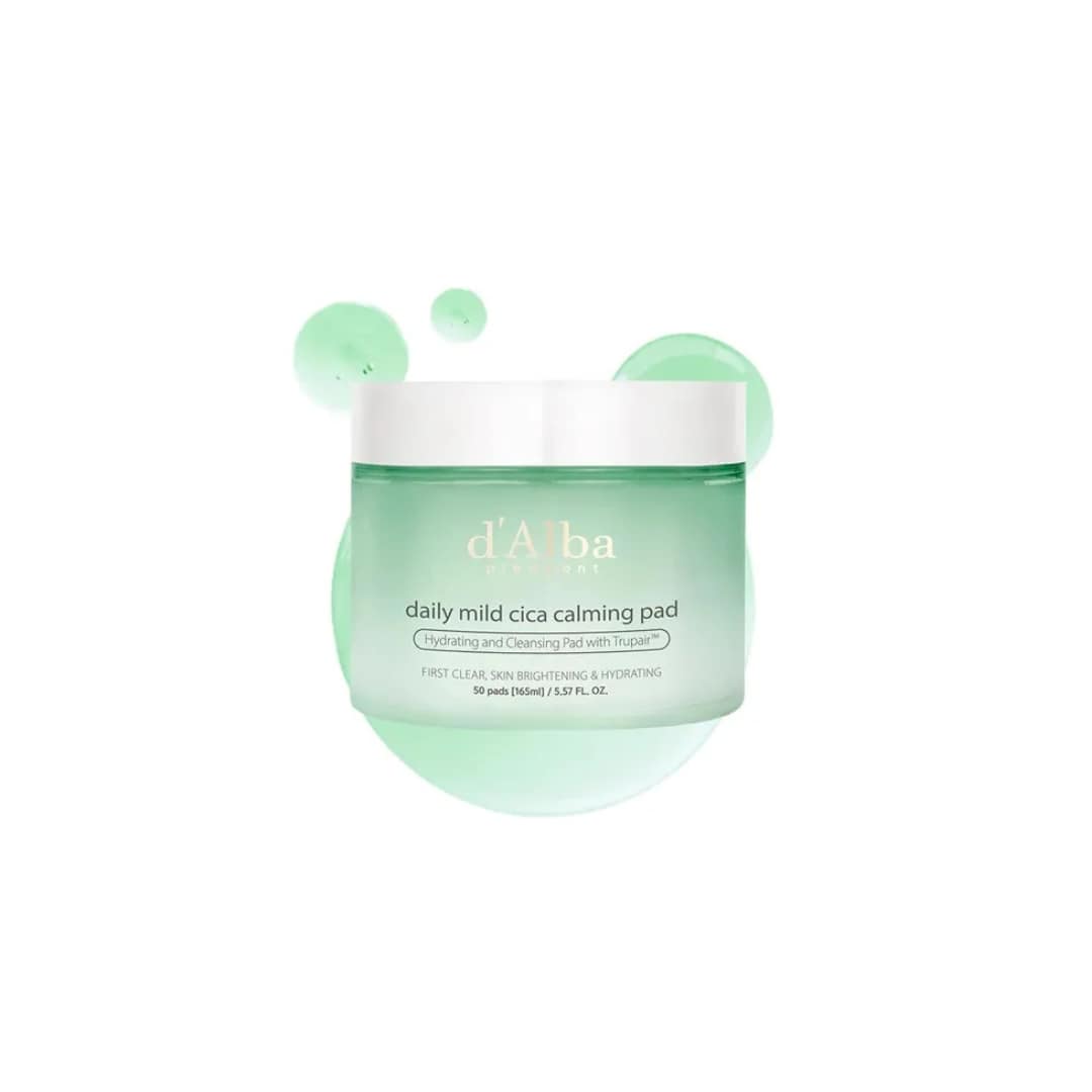 D’alba Daily Mild Cica Calming Pad (50ea)165ml