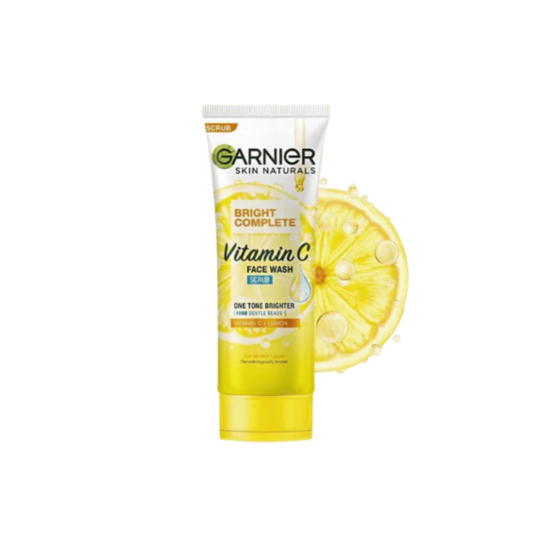 Garnier Bright Complete Vitamin C Face Scrub 100ml