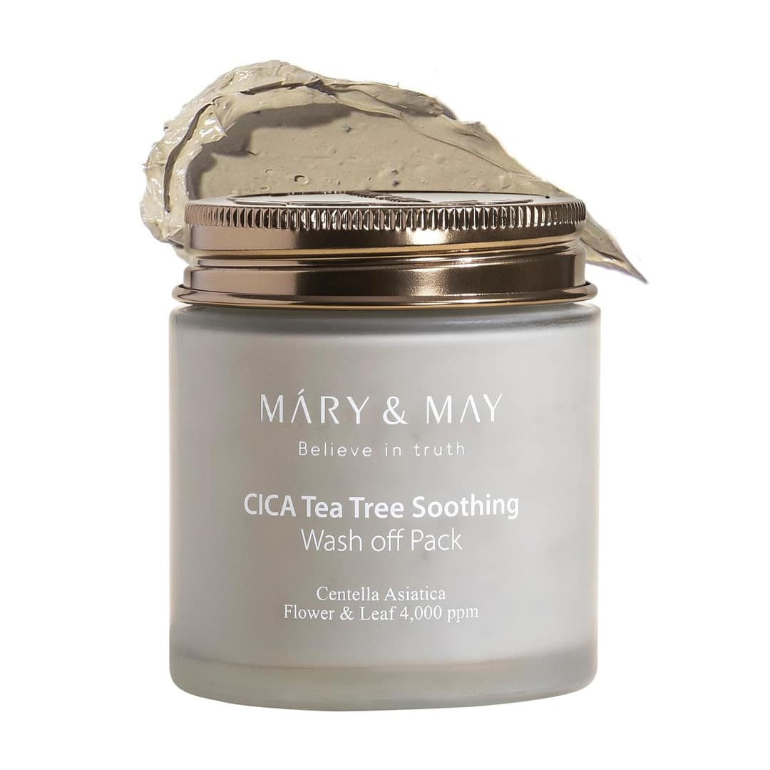 Mary&may Cica Teatree Soothing Wash Off Pack 125g
