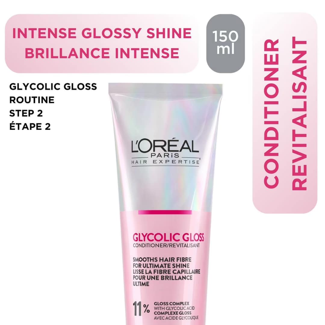 Loreal Hair Expertise Glycolic Gloss Conditioner 150ml