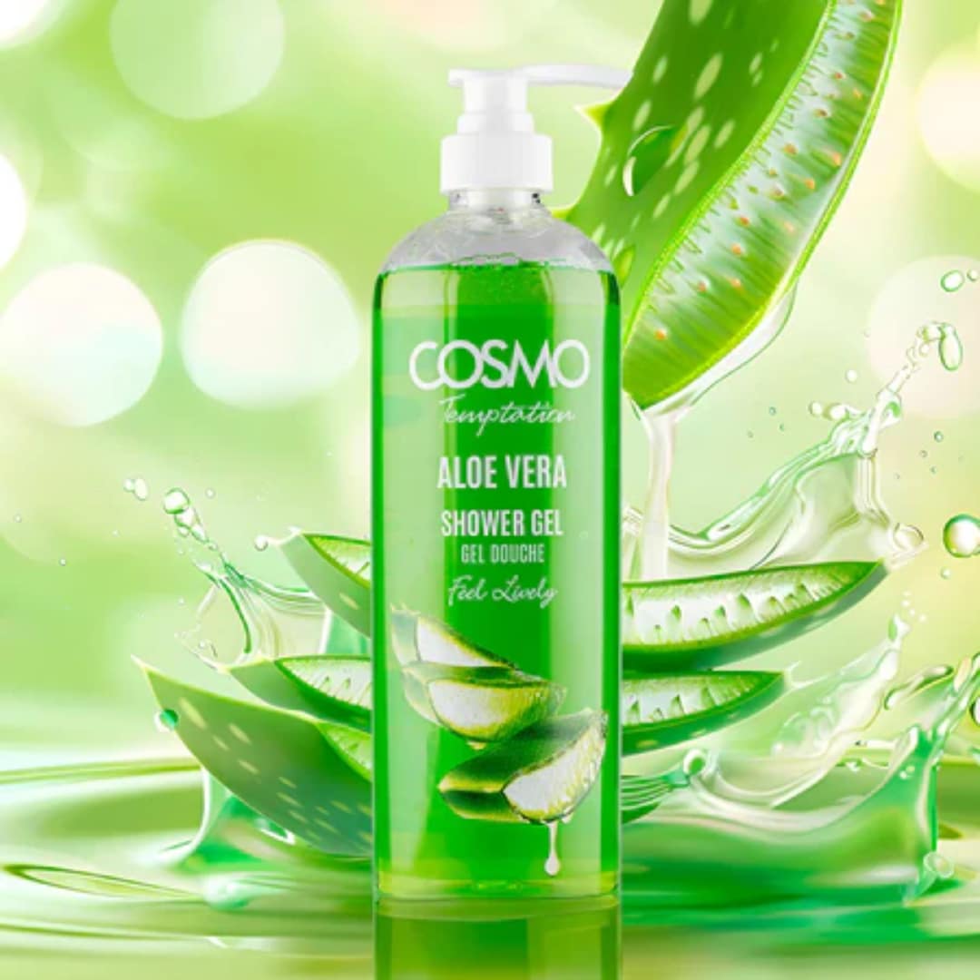 COSMO Temptation Aloe Vera Shower Gel 480 ml
