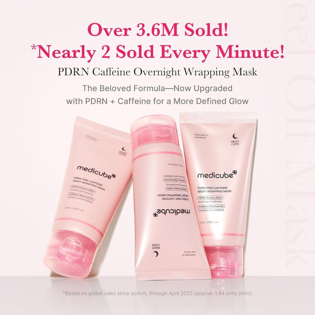 Medicube Pink Caffeine Night Wrapping Mask 75ml