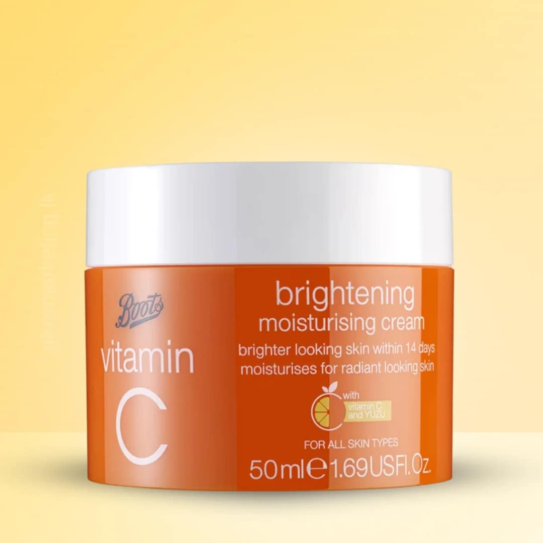 Boots Vitamin C Brightening Moisturizing Cream 50ml