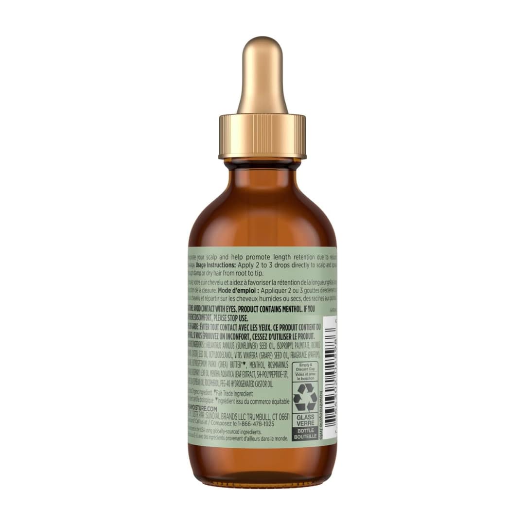 Shea Moisture Rosemary and Vegan Collagen Hair Strengthening Oil 59ml