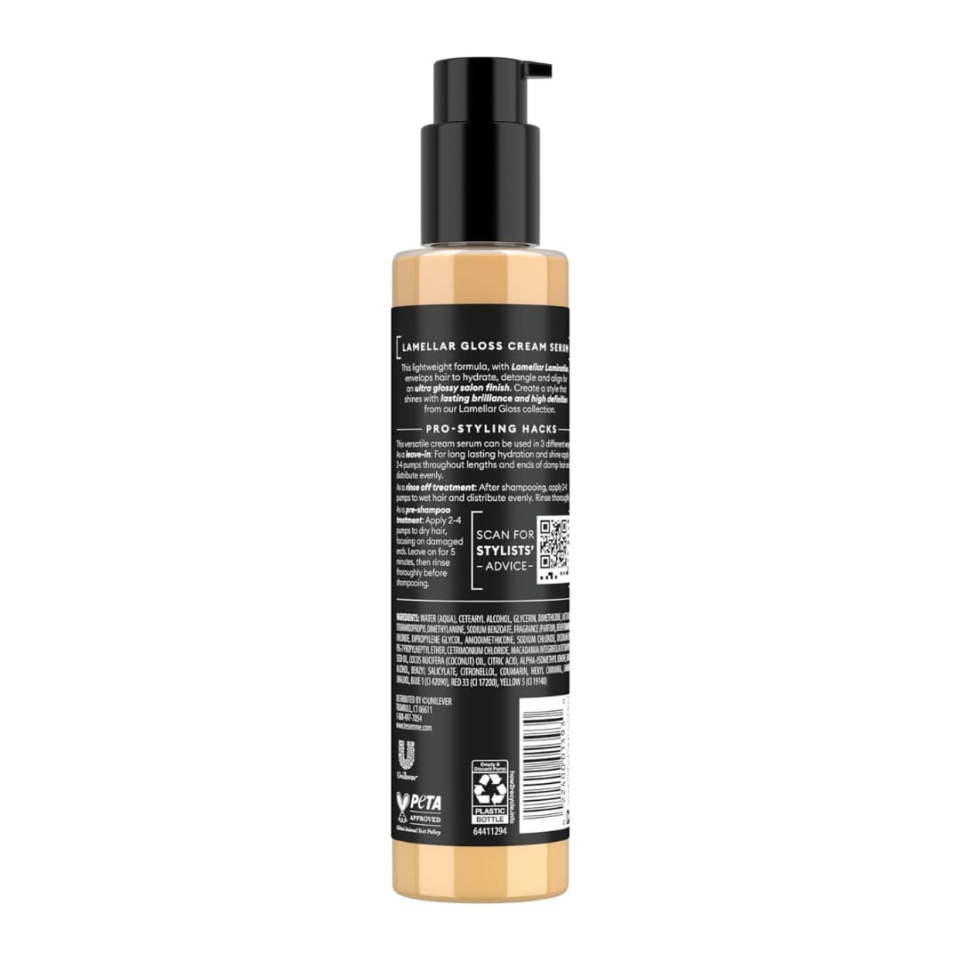 Tresemme Lamellar Gloss Cream Serum 168ml