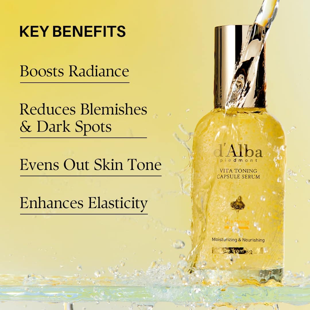 D’alba Vita Toning Capsule Serum 100ml