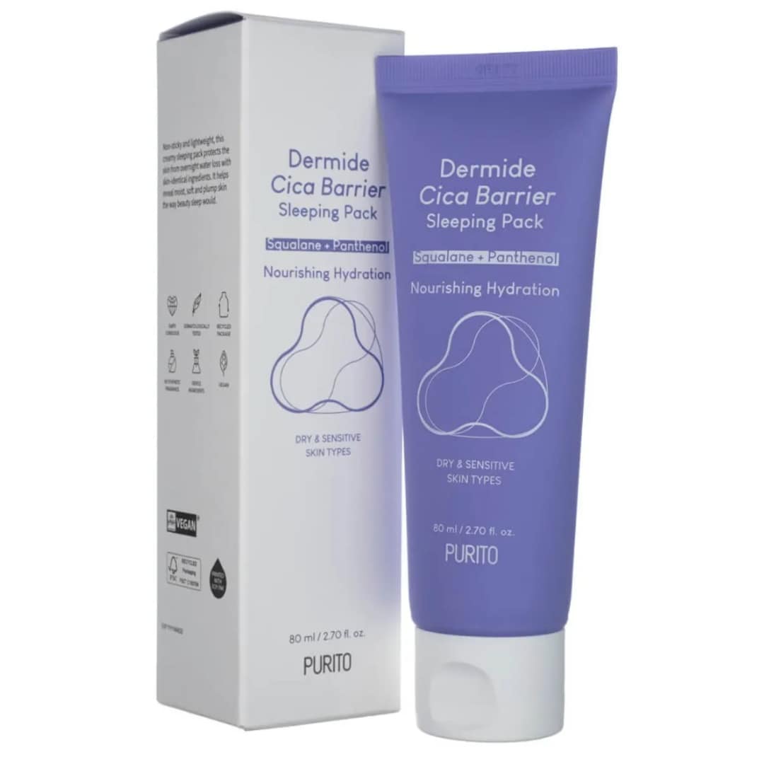 Purito Seoul Dermide Cica Barrier Sleeping Pack 80ml