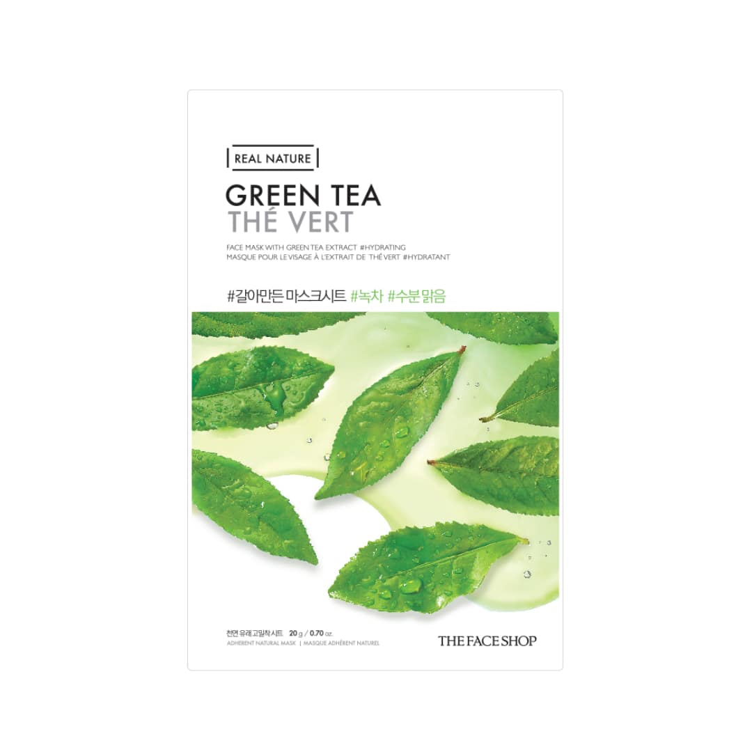 The Face Shop Real Nature Face Mask Green Tea 20g