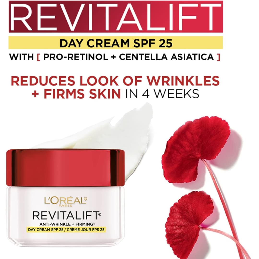 Loreal Revitalift Anti Wrinkle + Firming SPF 25 Day Cream Moisturizer 50ml