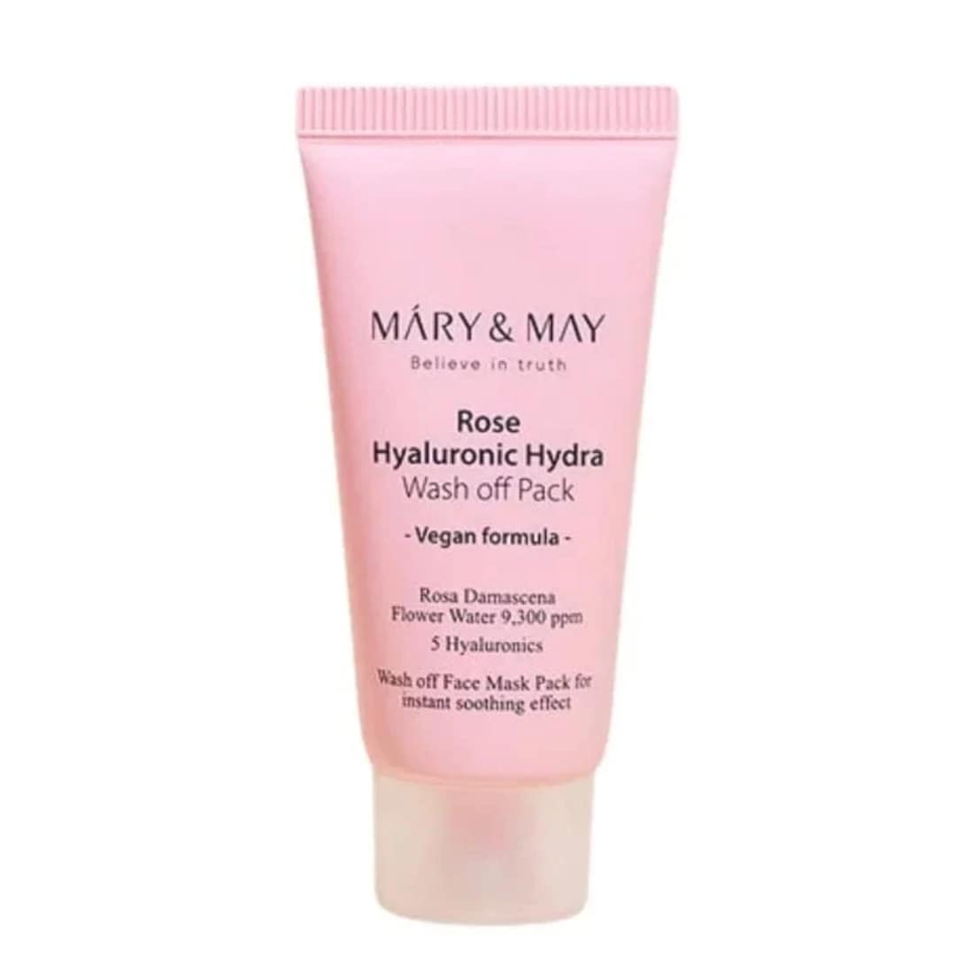 Mary and May Rose Hyaluronic Hydra Wash Off Pack 30g