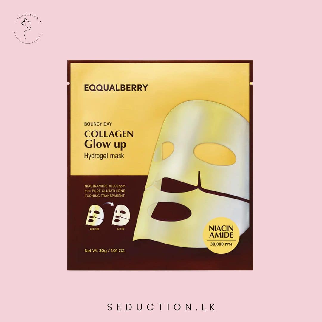 Eqqualberry Collagen Glow Up Hydrogel Mask (30g*4ea)