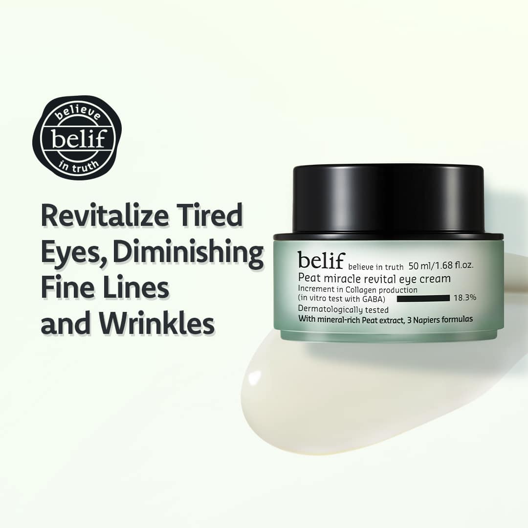 Belif Peat Miracle Revital Eye Cream 25ml